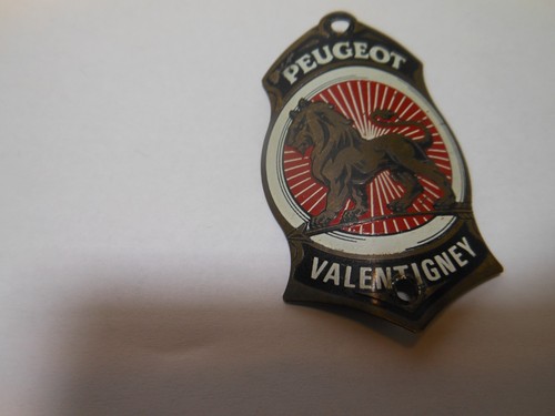 Peugeot emblema targa sterzo - targa,