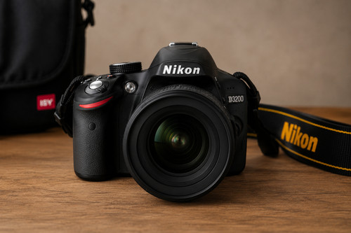 Nikon d3200 reflex obiettivo - nikon, +