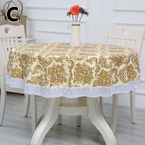 Tovaglia pizzo tondo - in,