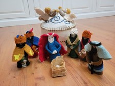 Presepe Kirghizistan in feltro