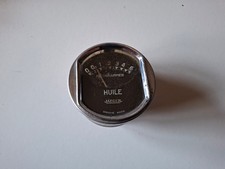 orologio strumento pressione olio Jaeger moto auto d'epoca