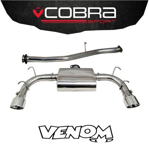 Scarico cobra cat back - cobra, 2,5"