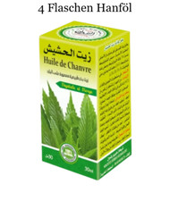 4 x 30 ML Canapa Olio di Semi
