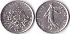 Francia franchi francs 1971 - francia,