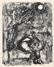 Marc chagall pagliaccio - -,