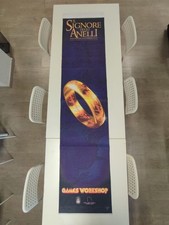 Games Workshop - Il Signore degli Anelli Banner Raro- 202.5 x 46.5 cm Usato