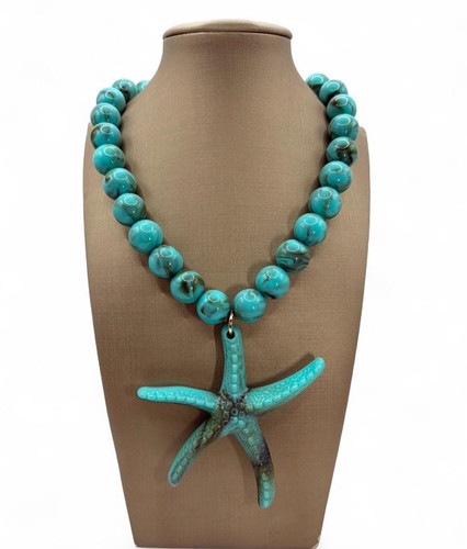 Collana perle verde - , acqua