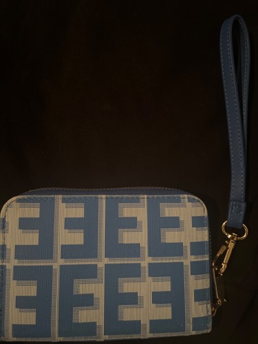 Portafoglio fendi blu - portafoglio,