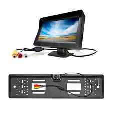 Portatarga con telecamera Retromarcia e Monitor 4.3"Auto Retrocamera 170 Nottura