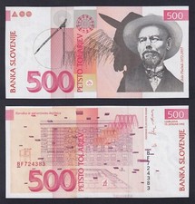 Banconota Slovenia 500