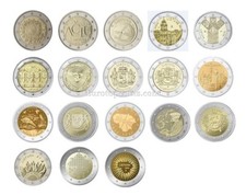 #RM# 2 EURO COMMÉMORATIVE LITUANIE (2015-2025) - TOUS LES PIÉCE DISPONIBLE