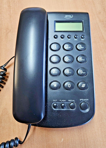 Telefono fisso amalfi black - telefono,
