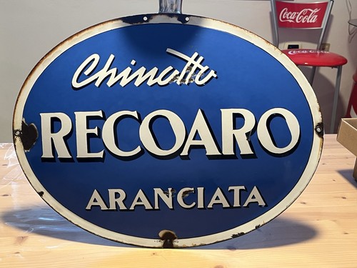 Recoaro bibite insegna targa - recoaro,
