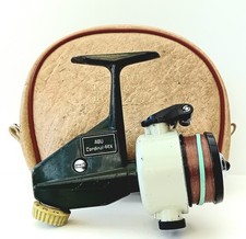 Mulinello da Pesca Vintage Abu Svezia Cardinale 44X + Custodia Spinning Galleggiante Mangiatoia Carpa