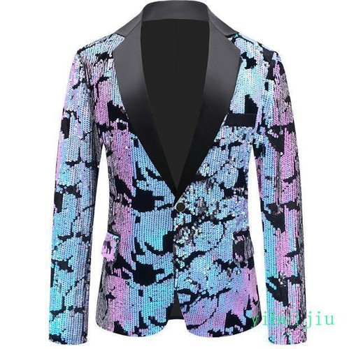 Tuta uomo paillettes - , blazer