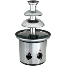 MACCHINA FONTANA CIOCCOLATO FONDUTA 3 livelli 250W acciaio PARTY CIOCCOLATA 