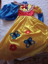 Vestito Carnevale da Biancaneve per bambina anni 10/12