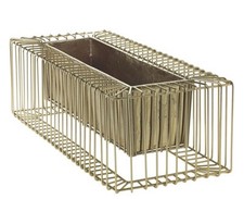 Fioriera filo oro Avant Guard