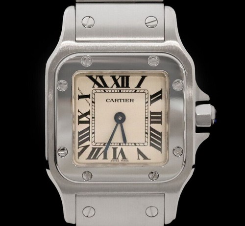 Cartier santos galbee steel - santos,