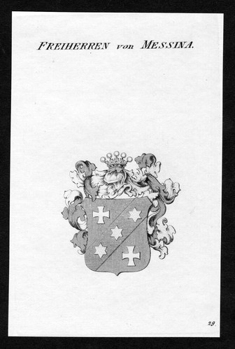 Circa 1820 messina stemma - circa,