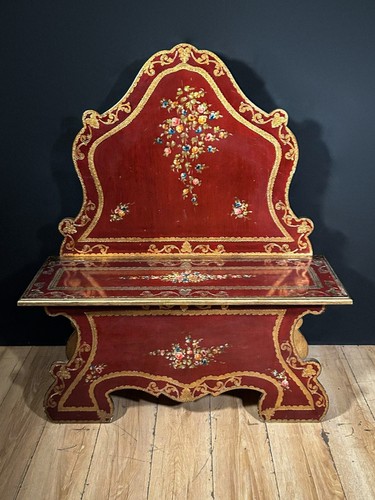 Panca veneziana laccata - , e