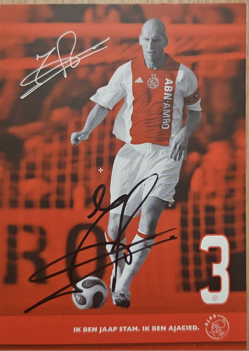 Biglietto autografo - 🇳🇱,