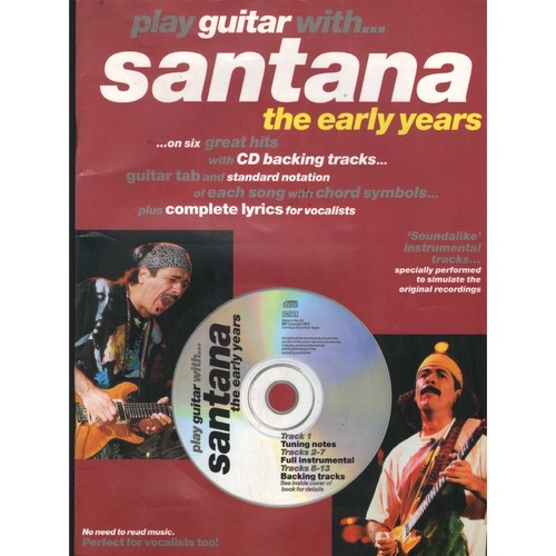 Play guitar with santana the - santana:,