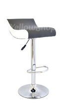 SGABELLO ECOPELLE GRIGIO