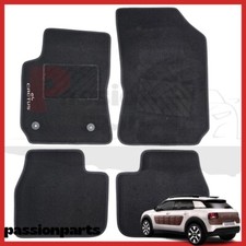 TAPPETI CITROEN C4 CACTUS DAL 2014 IN MOQUETTE CON RICAMO E 2 FISSAGGI SET 4 PZ