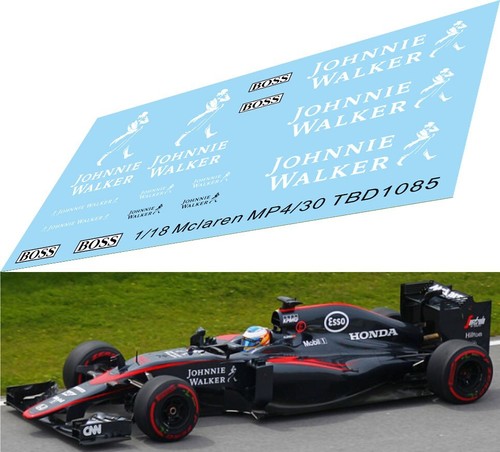 Decals per mclaren - 1/18 decals,