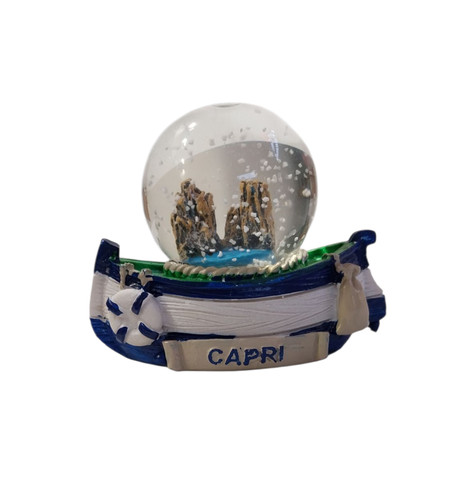 Sfera vetro con neve - vetro,