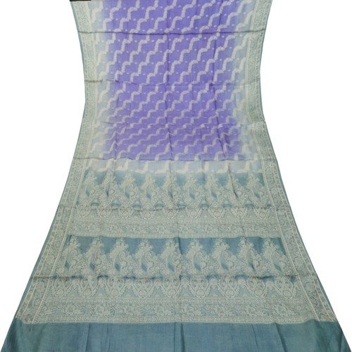 Sari vintage blu 100 - vintage,
