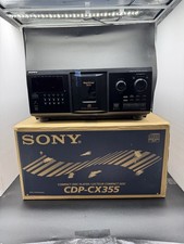 Lettore CD Compact Disc Changer Sony CDP-CX355 Mega 300 testato funzionante no telecomando