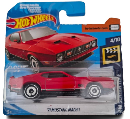 Hot wheels mustang mach 1 - wheels, 71