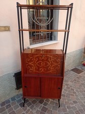 Libreria Credenza Con Ribalta Anni 50 60