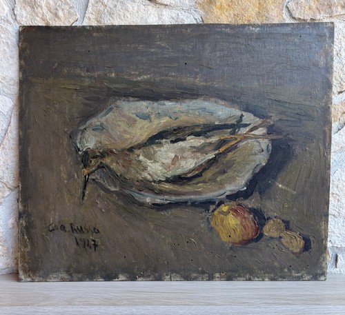 Quadro antico natura - -natura, morta-