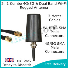2in1 4G/5G & WiFi antenna combinata resistente router Internet mobile SMA banda larga