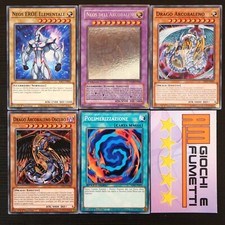 LOTTO 5 CARTE NEOS DELL' ARCOBALENO in italiano YUGIOH rarità MISTE yu-gi-oh!