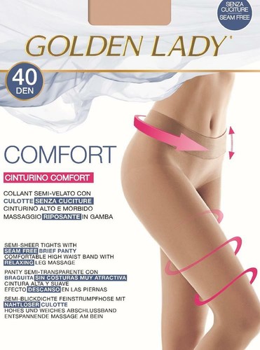 Collant semi opaco golden - , semi-opaco