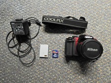 Nikon Coolpix P510 16 megapixel fotocamera digitale bridge 42 x zoom ottico GPS - rosso