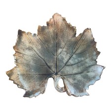 Ornamento foglia ceramica di