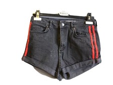 SUBDUED ?SHORTS IN DENIM JEANS NERO TG 40?????