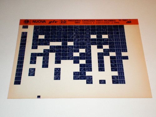 Microfiche catalogo ricambi - microfiche,