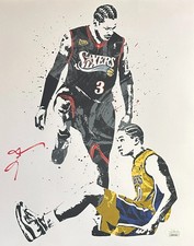 Allen Iverson autographed