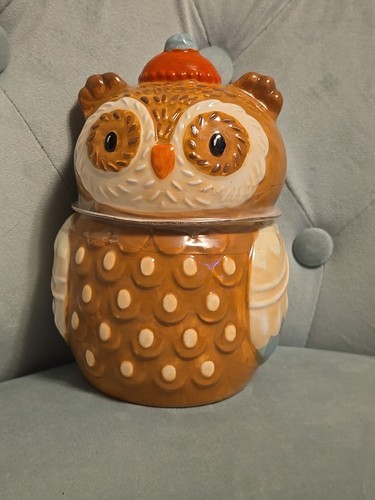 Owl candy jar - owl,