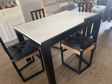 sedie e tavolo allungabile sala da pranzo/soggiorno