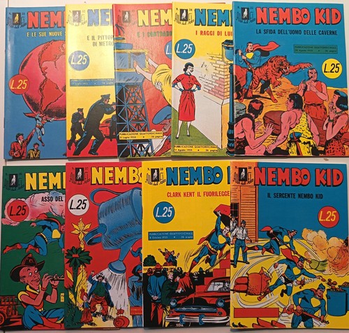 Nembo kid albi - nembo, del