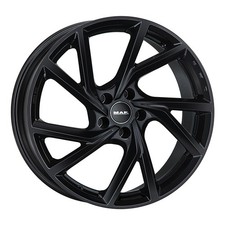 CERCHIO IN LEGA MAK KASSEL PER VOLKSWAGEN POLO IV FUN 7X17 5X100 GLOSS BLACK C24