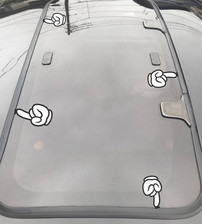 Guarnizione Vetro Tetto apribile Nissan S13 200sx 180sx originale NUOVA 🇬🇧 VENDITORE UK