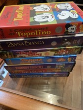 Lotto cassette vhs walt disney